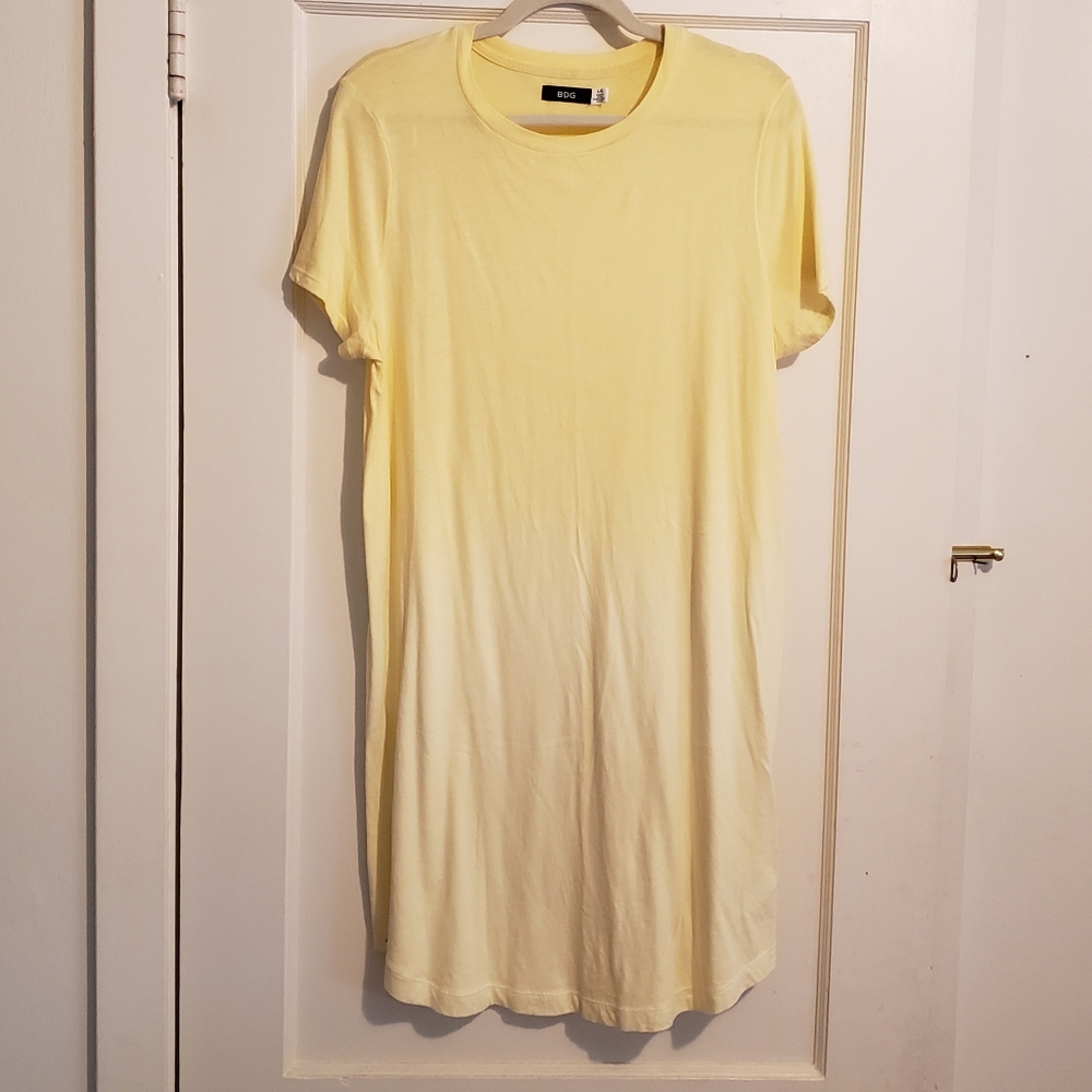 BDG BL Motif Bicolor T-shirt Dress